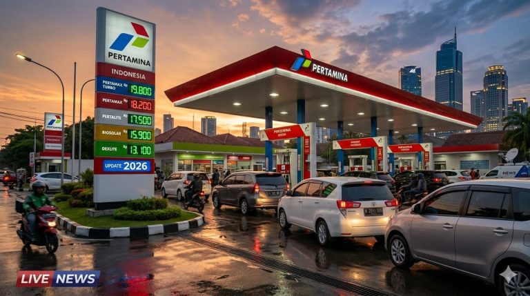 Indonesia Braces for Higher Pertamina Fuel Prices in 2026 as Global Oil Costs Surge