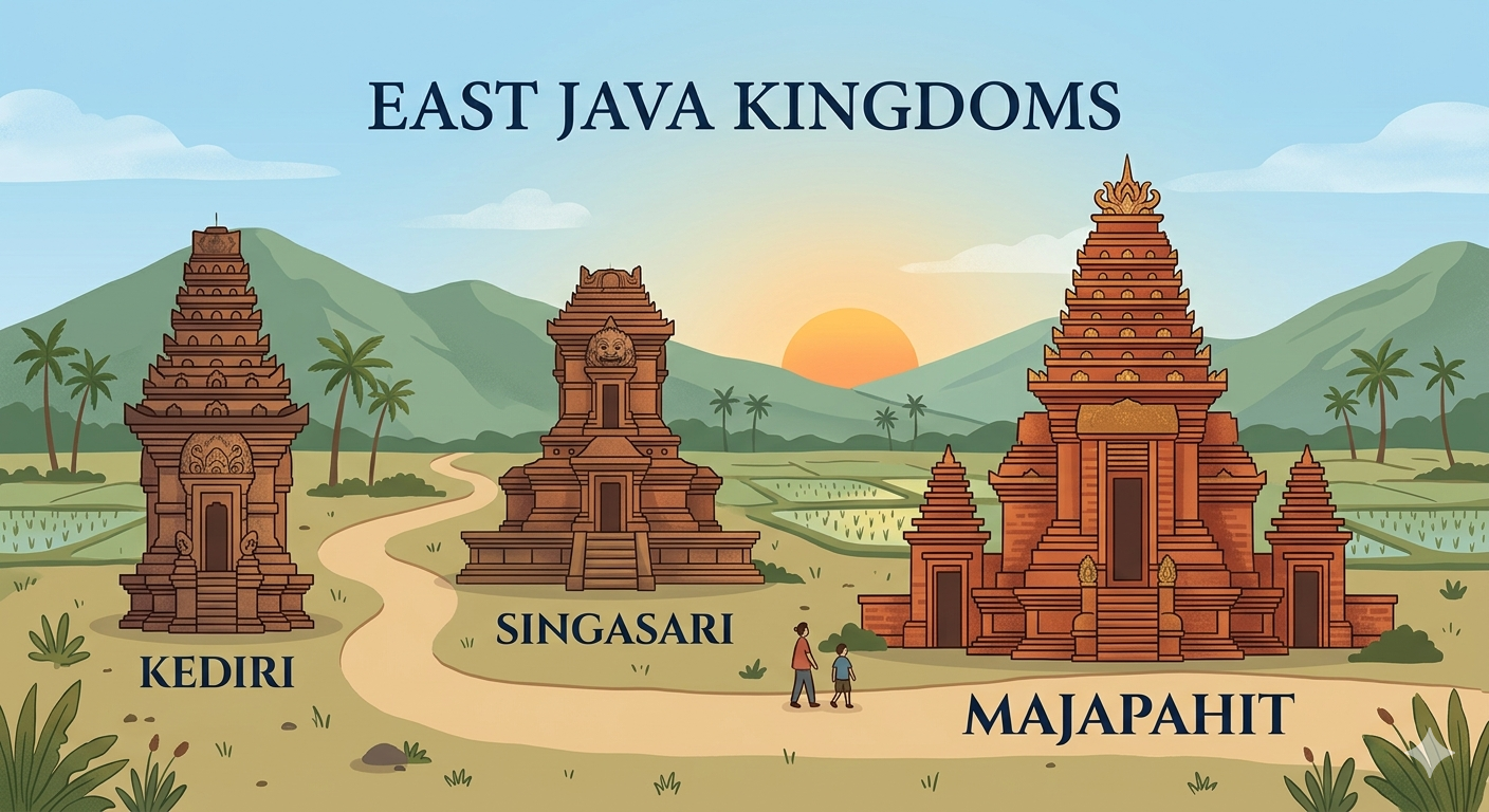 East Java Kingdoms History Revealed: The Rise and Fall of Majapahit ...