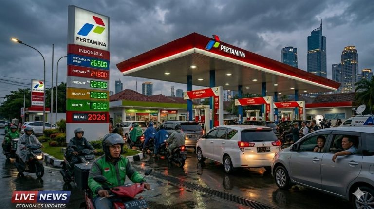 Indonesia’s 2026 Pertamina Fuel Price Plan Triggers Nationwide Economic Concerns
