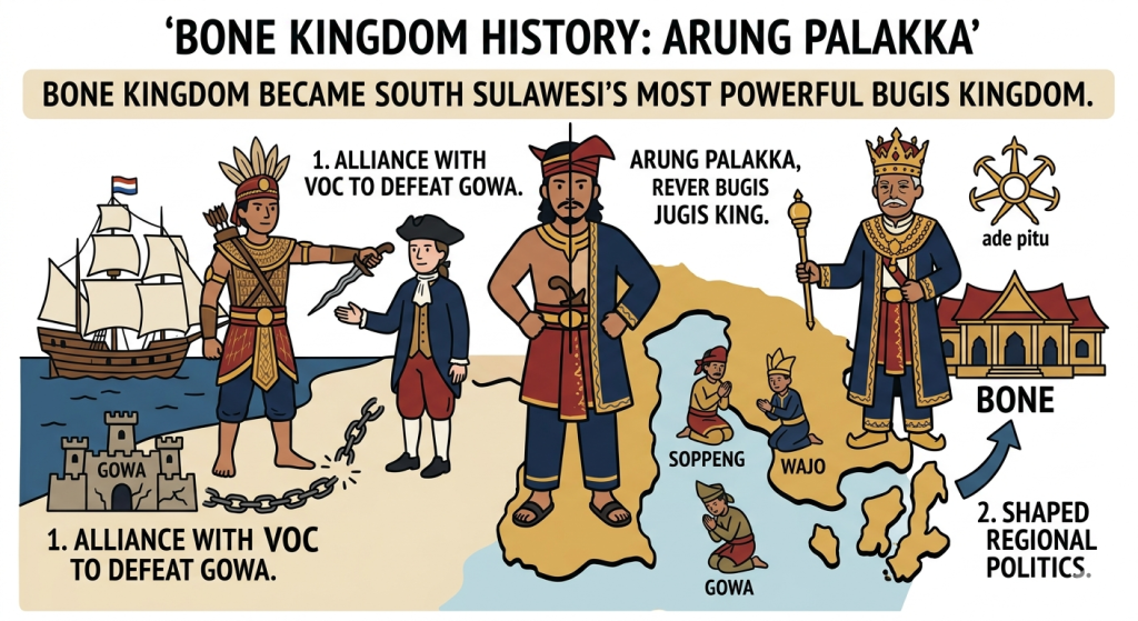 Bone Kingdom History: How Arung Palakka Transformed South Sulawesi’s ...